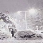 Bufera di neve tra Lazio e Abruzzo, auto bloccate dalla tormenta. Lo sfogo del sindaco: «Vi sembra normale?»