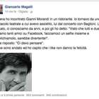 Giancarlo Magalli e la polemica su facebook con Gianni Morandi