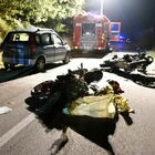 Auto contro gruppo di motociclisti, morta al Gemelli anche la ragazza rimasta ferita