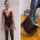 Chiara Ferragni a Sanremo con gli stivali con platform: «Vi svelo chi sono i designer che vestirò...»