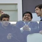 • In tribuna allo Stadium anche Maradona