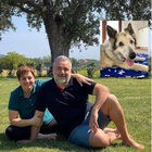 Benedetta Rossi, il marito Marco ricorda il cane scomparso: «Il buongiorno senza Nuvola è più triste»