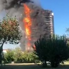 Milano, incendio distrugge grattacielo nella zona Sud della città