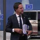 L'arrivo dei leader alla seconda giornata di Consiglio europeo a Bruxelles