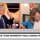 Giorgia Meloni interrotta in diretta dalla figlia a Fuori dal Coro: «Prendi la scimmia, amore»