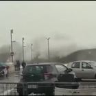 Video Il momento del crollo della diga di Rapallo