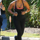 Mel B fa jogging a Hollywood (Olycom)