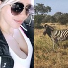 Wanda e Icardi al Safari: lei posta una zebra e i tifosi si scatenano...