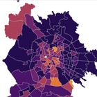 Roma, contagi in aumento: mappa dei quartieri