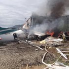Siberia, aereo precipita durante atterraggio di emergenza: 2 morti e 31 feriti