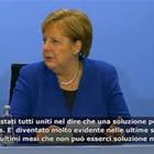 Libia, Merkel: "Tutti d'accordo su soluzione politica" SOTTOTITOLI