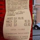 Conto da 430 euro a Roma: bollino anti-frode per bar e ristoranti