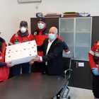 Amatrice, coronavirus: dall'Associazione nazionale carabinieri di Livorno donate 300 mascherine