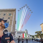Festa della Repubblica 2 giugno 2020 in piazza Venezia (foto Davide Fracassi/Ag.Toiati)