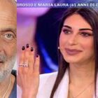 Paolo Brosio, Maria Laura mostra l'anello di fidanzamento a Pomeriggio 5