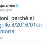 • Il tweet di Grillo contro la Capuozzo - Guarda