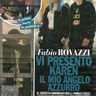 Fabio Rovazzi con la nuova fidanzata Karen Rebecca Casiraghi (Chi)