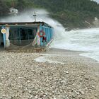 Marche, nuova emergenza: mareggiate e raffiche di vento fino a 97Km/h. Paura e ancora danni FOTO
