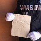 Ritrovata e restituita una lettera attribuita a Giuseppe Garibaldi, il giallo a Roma: Era stata rubata nel 2002