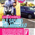 George Clooney, le foto dell'incidente in Sardegna (Spy)