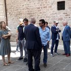 Assisi, anche Luca Zingaretti per l'ultimo saluto al regista di Montalbano Alberto Sironi
