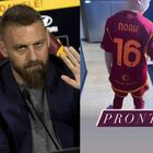 De Rossi, e la carica del figlio Noah con la maglia della Roma: «Siamo pronti»