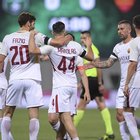Sassuolo-Roma 0-1 giallorossi terzi