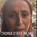 Benedetta Parodi, albero centra il suo posto auto: «Io, vittima del maltempo: terribile»
