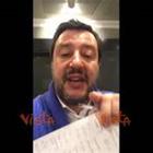 Salvini: «Se vogliono togliere quota 100 devono passare sui nostri corpi»