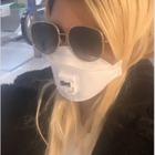 Wanda Nara e l'incubo Coronavirus, mascherina in aeroporto