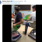 Matteo Salvini, gaffe sui banchi a rotelle: boccia la Azzolina, ma il video è del 2017