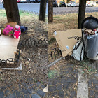 Prati, rifiuti e bivacchi in piazza dei Quiriti: è allarme degrado