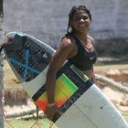 Luzimara Souza, la campionessa di surf morta folgorata