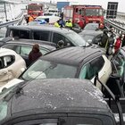 Incidente su A32 Torino-Bardonecchia per il ghiaccio: due morti, 25 auto coinvolte