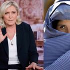 Elezioni Francia, Marine Le Pen: «Multeremo chi indossa il velo»