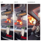 Roma, auto in fiamme sulla tangenziale: la vettura divorata dal rogo. Le immagini choc