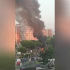 Roma, incendio choc ad un bus Atac: circolava sulle strade da 14 anni