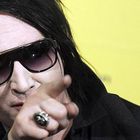 Marilyn Manson pittore choc
