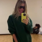 Alessia Marcuzzi in sala prove: «Loro ballano e io sfilo davanti allo specchio»
