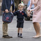 Principe George, il primo giorno di scuola senza mamma Kate Foto