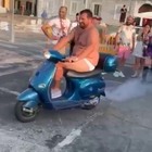 Ritrovato in strada lo scooter della scommessa