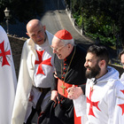 I Templari tornano in Vaticano dopo 700 anni: processione per Roma e una preghiera nella chiesa di Sant'Anna