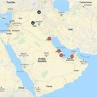 La mappa delle basi Usa e Nato in Medio Oriente