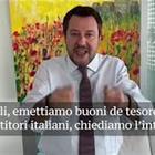 Matteo Salvini: «Mes è rapina legalizzata, Conte venga in Parlamento»