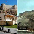 Terremoto in Turchia, il castello di Gaziantep sbriciolato dalle scosse. La terribile foto prima e dopo il sisma