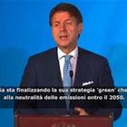 Clima, Conte: "Italia punta a neutralità entro il 2050" SOTTOTITOLI