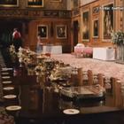 Cene regali, come si apparecchia la tavola nella sala da pranzo del castello di Windsor