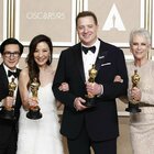 Oscar 2023, vincitori e premi. "Everything Everywhere" miglior film con 7 statuette. Miglior attore Brendan Fraser, l'attrice è Michelle Yeoh