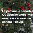 Quebec, una tassa per i non vaccinati: la proposta del premier