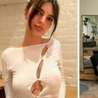 Emily Ratajkowski nuda su Instagram, ufficializza la sua relazione: «Sta con Eric André». Il post per San Valentino